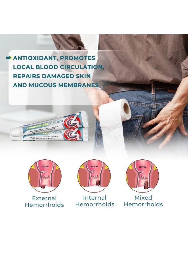سوميفون سومي فن مرهم لعلاج البواسير: 20 جرام - مهدئ ومصلح، يخفف الانزعاج، يعتني بلطف بالمناطق الحساسة - Image 5